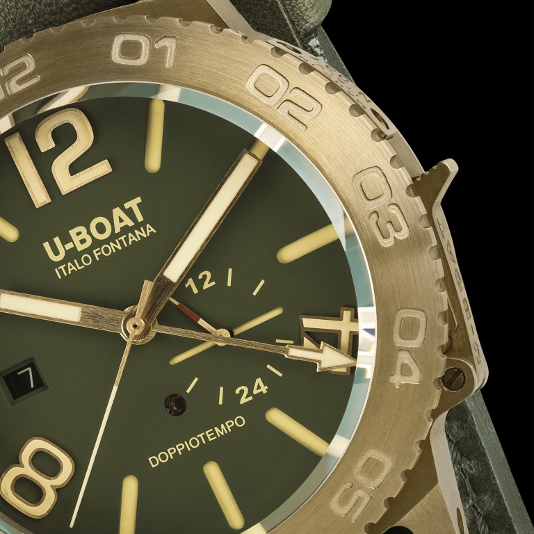 U Boat DOPPIOTEMPO 46MM BRONZO GR Soddisfazione Garantita
