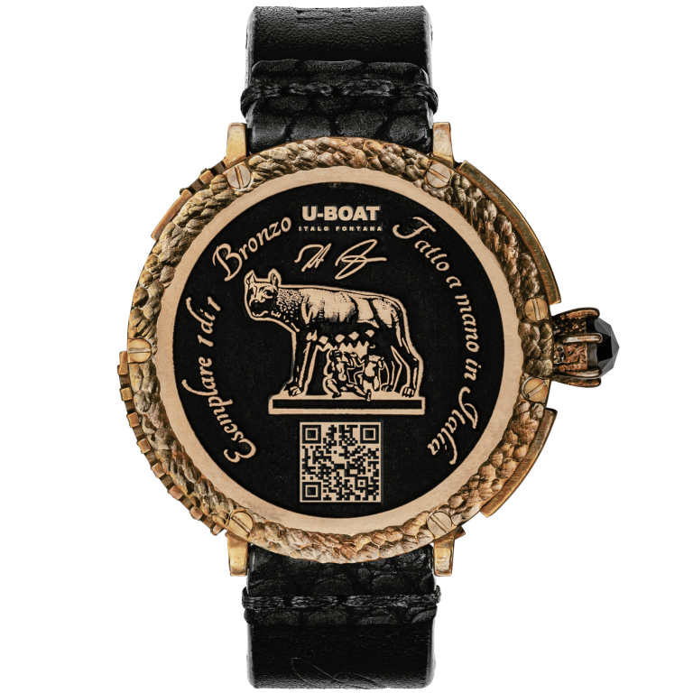 U Boat ROMA 45MM BRONZE DIAMOND Saldi Di Fabbrica