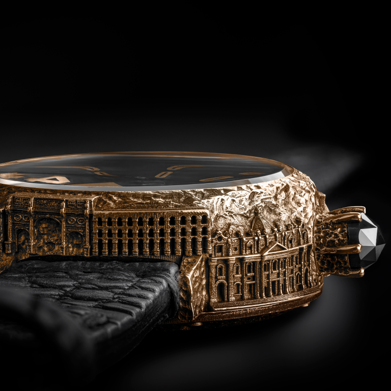 U Boat ROMA 45MM BRONZE DIAMOND Saldi Di Fabbrica