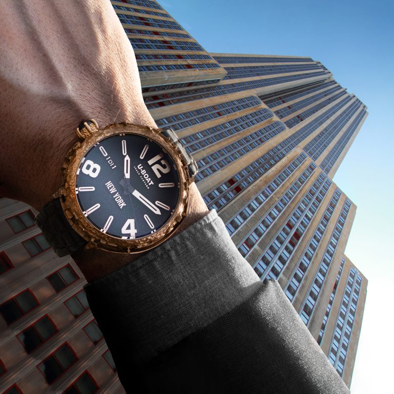U Boat NEW YORK 45MM BRONZE DIAMOND In Saldo