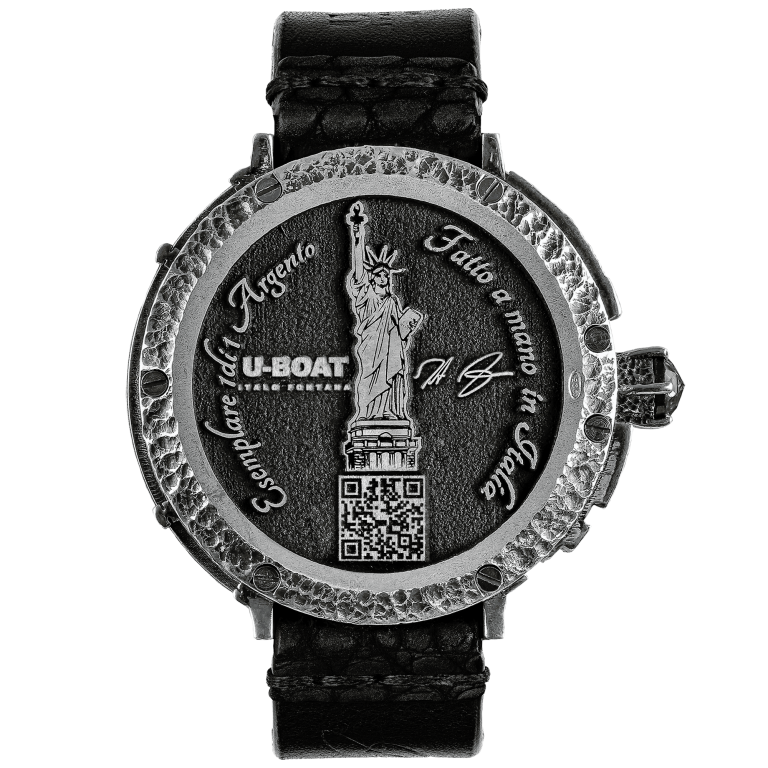U Boat NEW YORK 45MM 925 DIAMOND Nuova