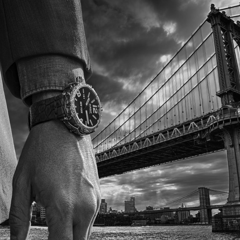 U Boat NEW YORK 45MM 925 DIAMOND Nuova