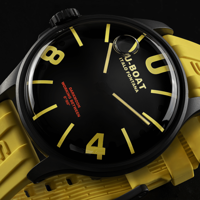 U Boat DARKMOON 44MM BK YELLOW PVD Pezzi Unici