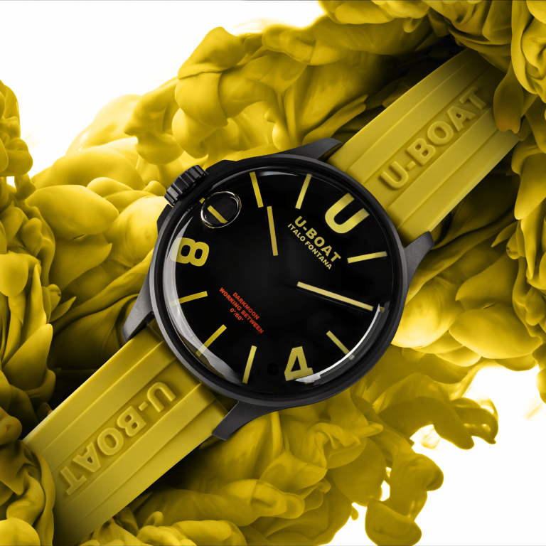 U Boat DARKMOON 44MM BK YELLOW PVD Pezzi Unici