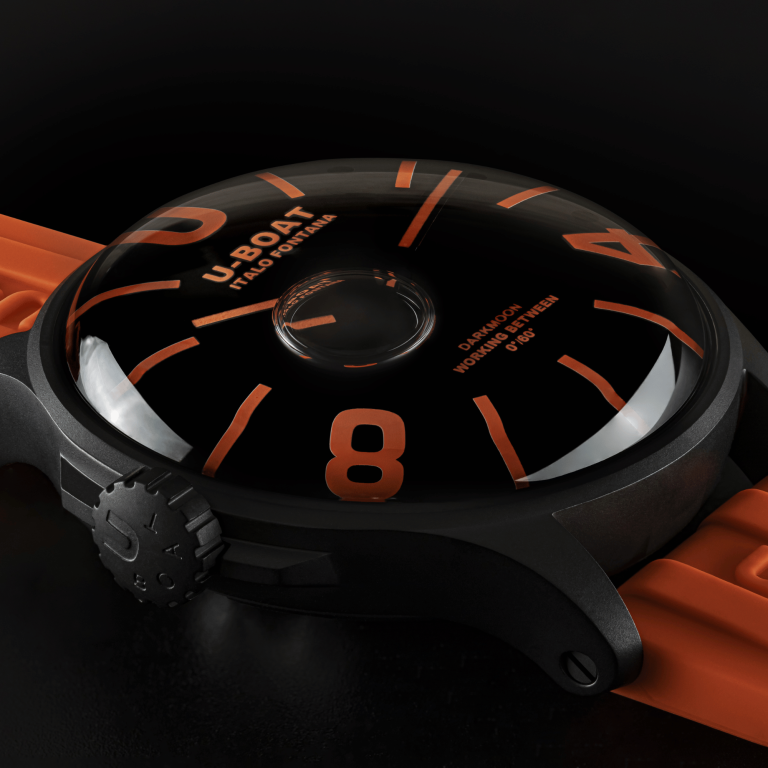 U Boat DARKMOON 44MM BK ORANGE PVD Soddisfazione Garantita