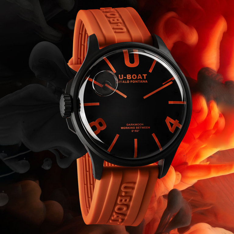 U Boat DARKMOON 44MM BK ORANGE PVD Soddisfazione Garantita