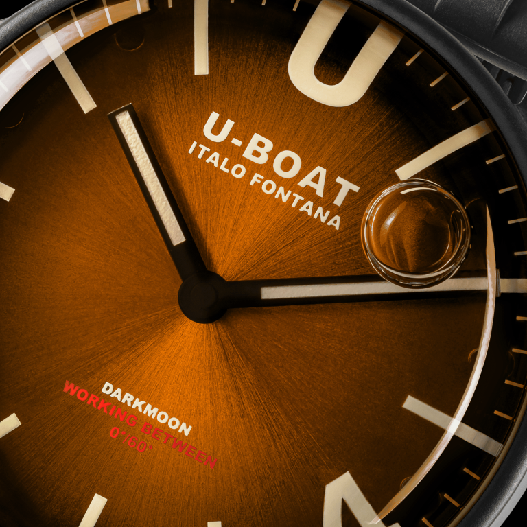 U Boat DARKMOON 44MM BROWN PVD SOLEIL Promozione Limitata
