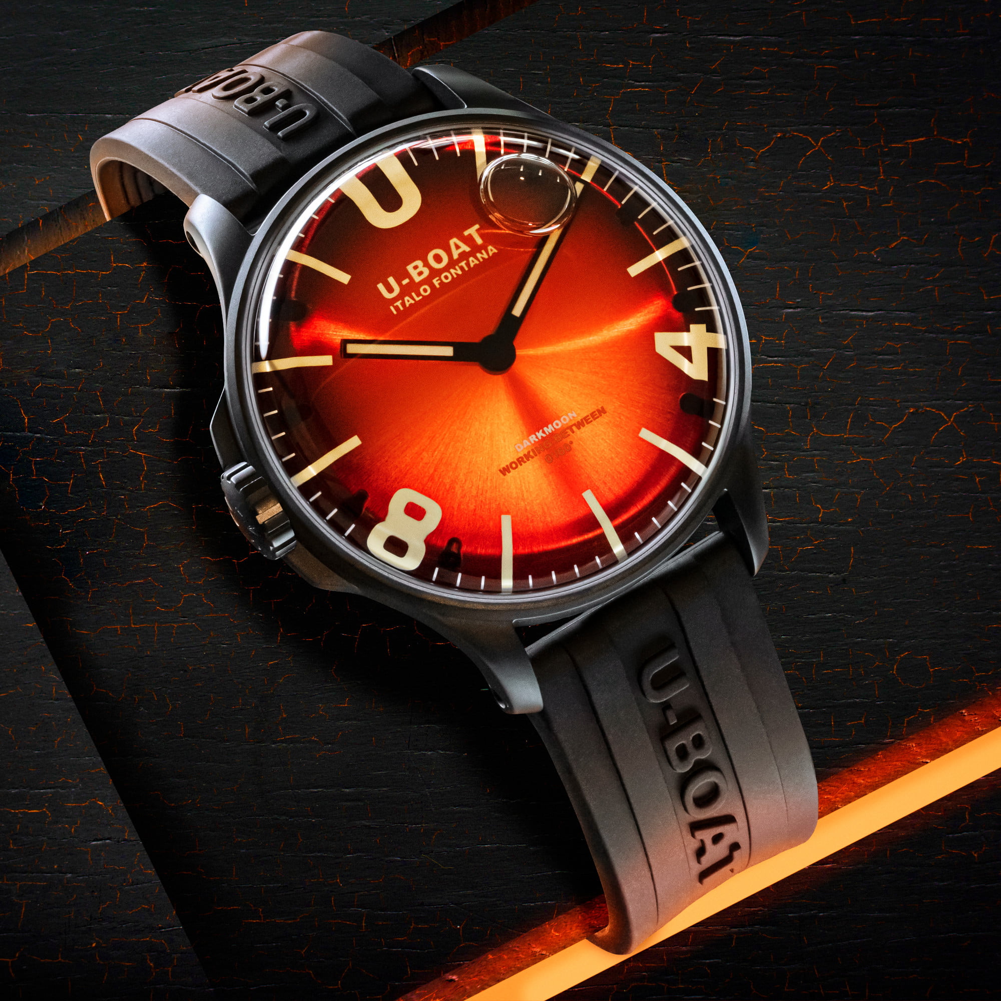 U Boat DARKMOON 44MM RED PVD SOLEIL Shopping Online