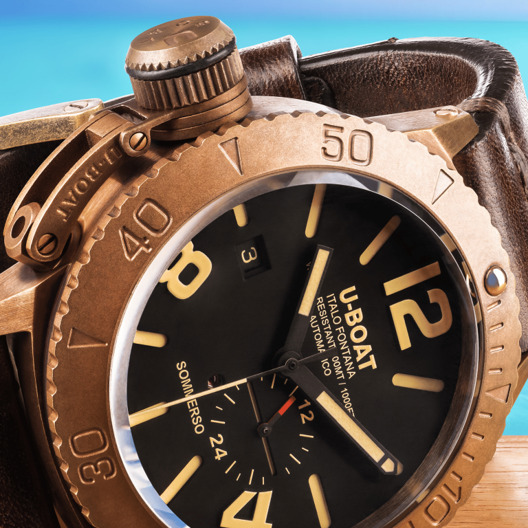 U Boat SOMMERSO 46MM BRONZO Affare Del Giorno