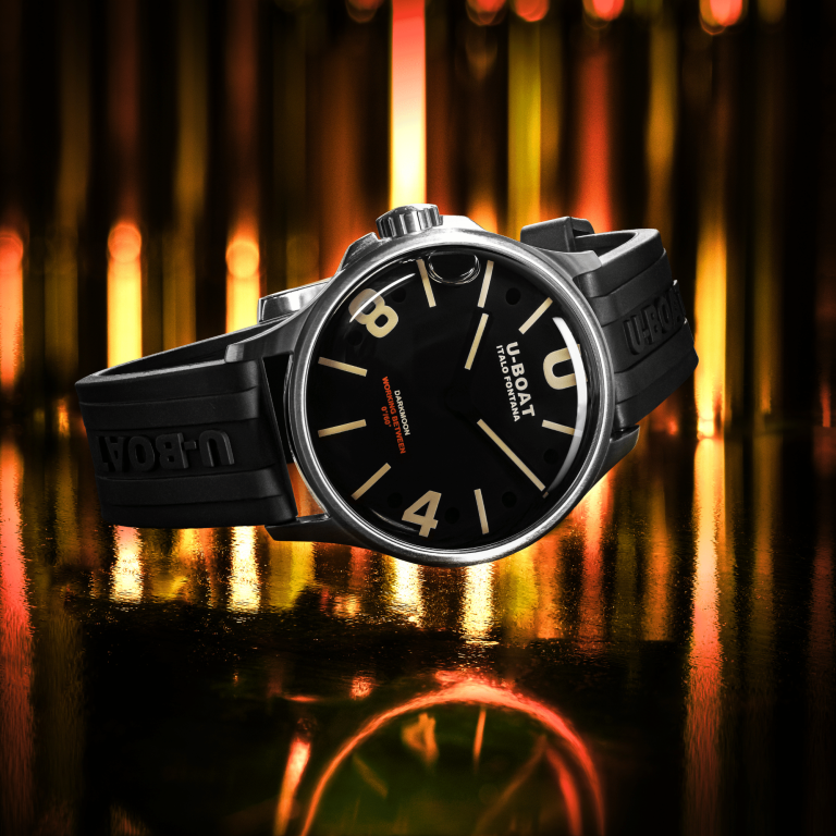 U Boat DARKMOON 40 MM BLACK SS Saldi