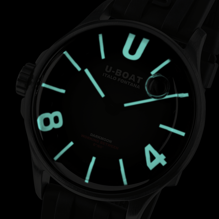 U Boat DARKMOON 40 MM BLACK SS Saldi