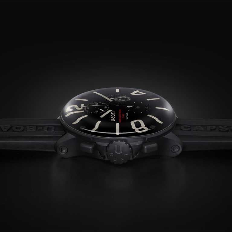 U Boat CAPSOIL CHRONO 45MM DLC Vendita Calda