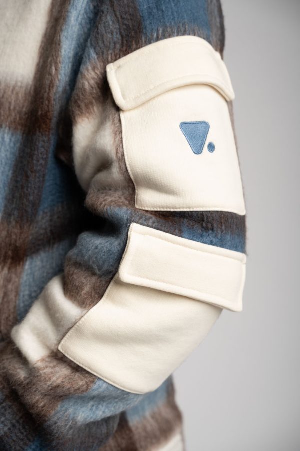 Valvola Fashion GIACCA CON ABBOTTONATURA TARTAN Online