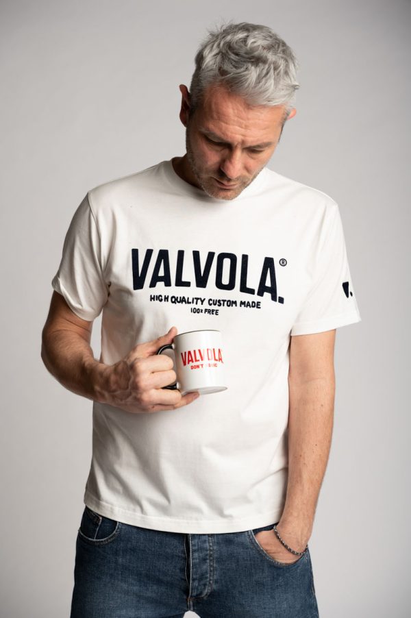 Valvola Fashion T-SHIRT MANICA CORTA BASICO TINTO IN PEZZA Valvola Fashion T-SHIRT MANICA CORTA BASICO TINTO IN PEZZA