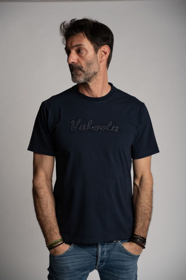 Valvola Fashion T-SHIRT MANICA CORTA LOGO SCRIPT Hotsell