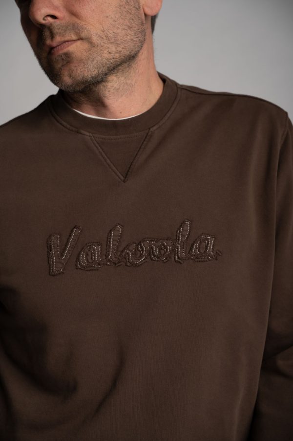 Valvola Fashion FELPA GIROCOLLO LOGO SCRIPT Comprane uno, ottenene uno gratis
