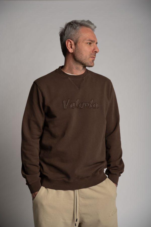 Valvola Fashion FELPA GIROCOLLO LOGO SCRIPT Comprane uno, ottenene uno gratis