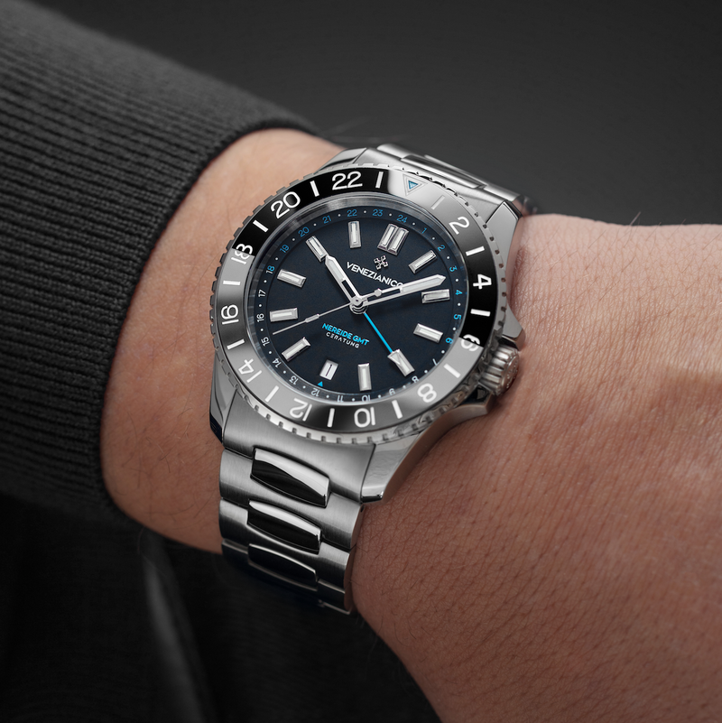 Venezianico NEREIDE GMT Ceratung™ - 4821501C Nuovo
