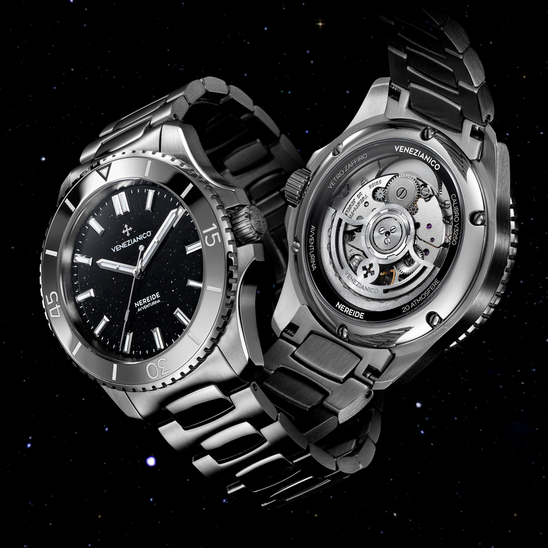Venezianico NEREIDE Avventurina Nera - 3121550C Qualità
