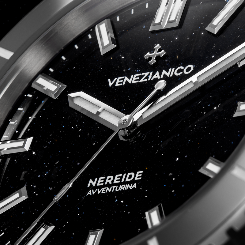 Venezianico NEREIDE Avventurina Nera - 3121550C Qualità