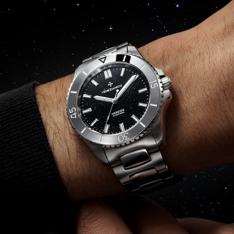 Venezianico NEREIDE Avventurina Nera - 3121550C Qualità
