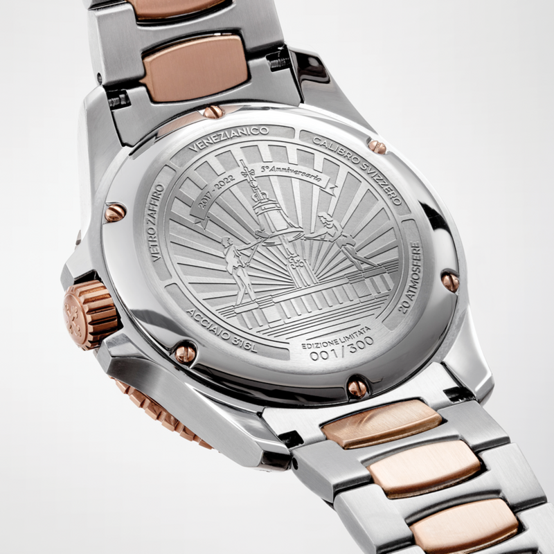 Venezianico NEREIDE TUNGSTENO - 5th Anniversary Limited Edition Presa