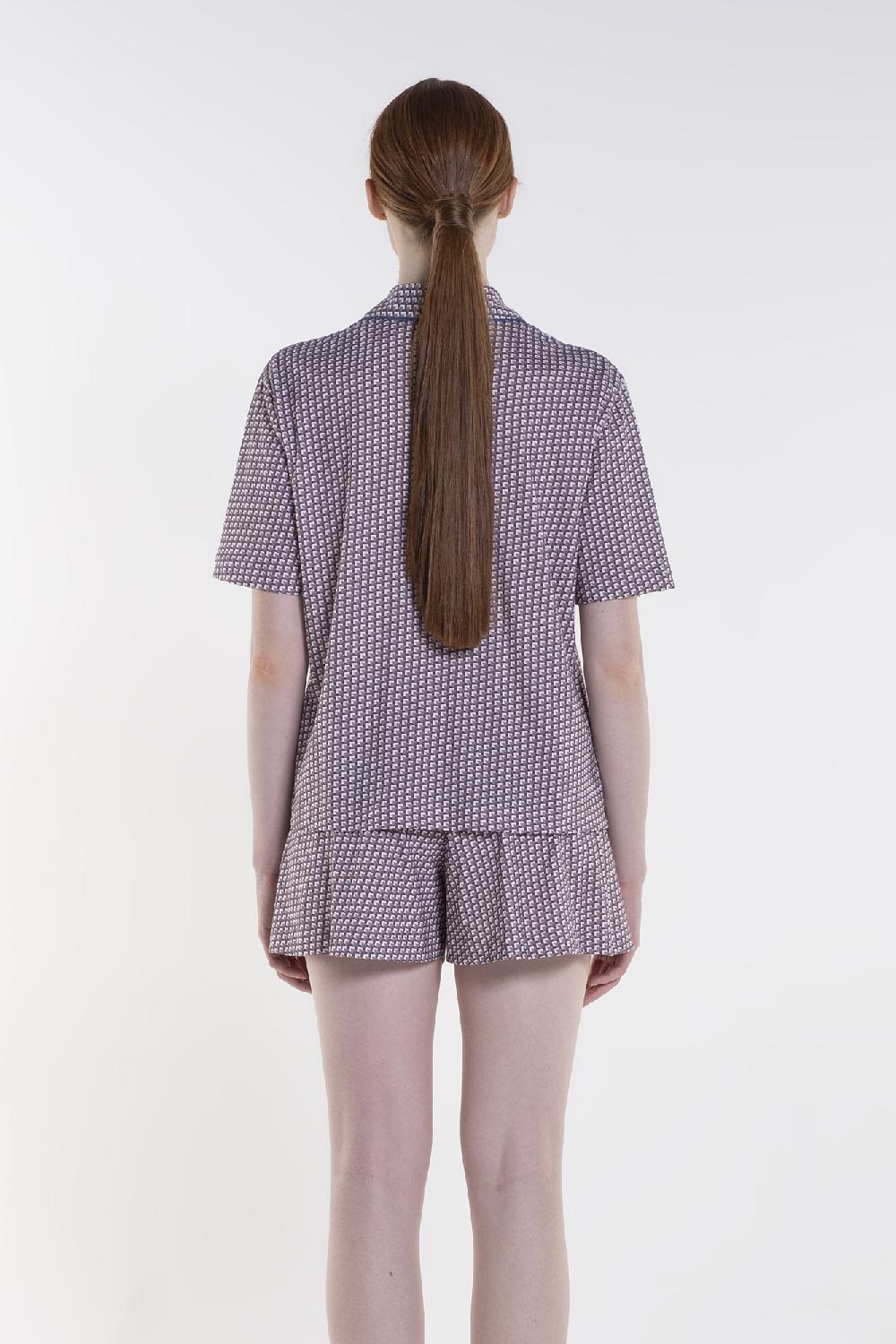 Verdiani Pigiama Jersey Cotone Stampa Moda