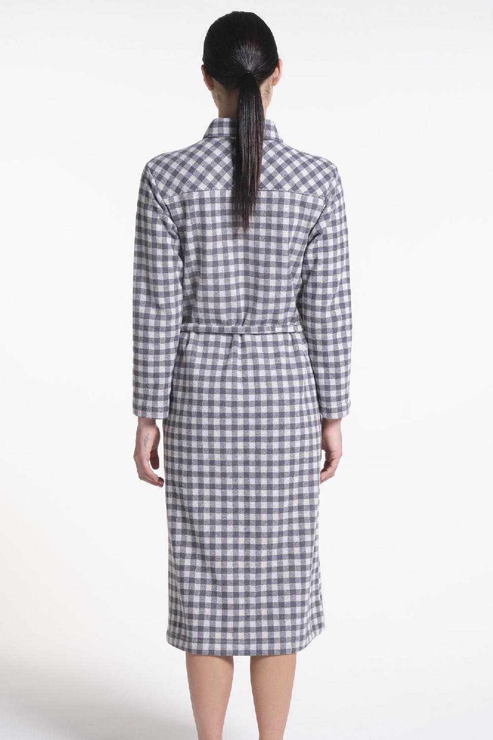 Verdiani Abito Jacquard Vichy Shopping Online
