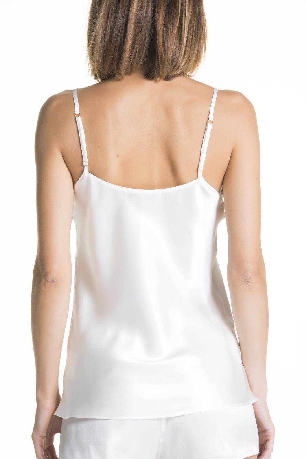 Verdiani Top Pura Seta – Avorio Offerta