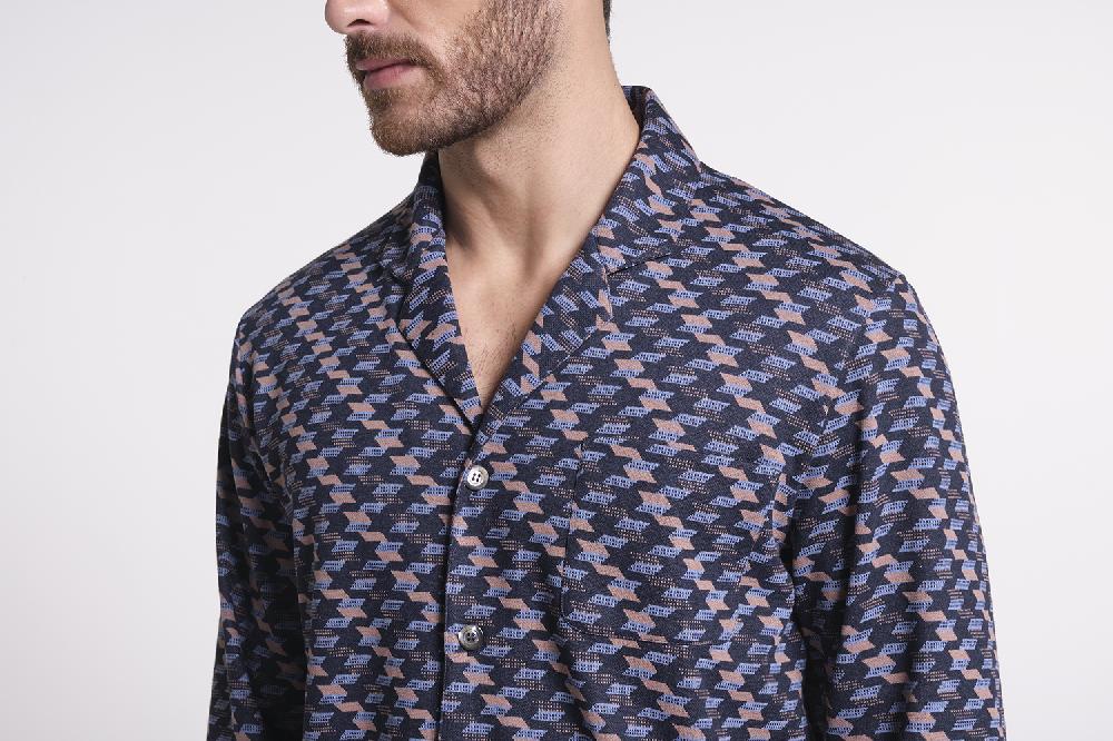 Verdiani Pigiama Jacquard Vendite Flash