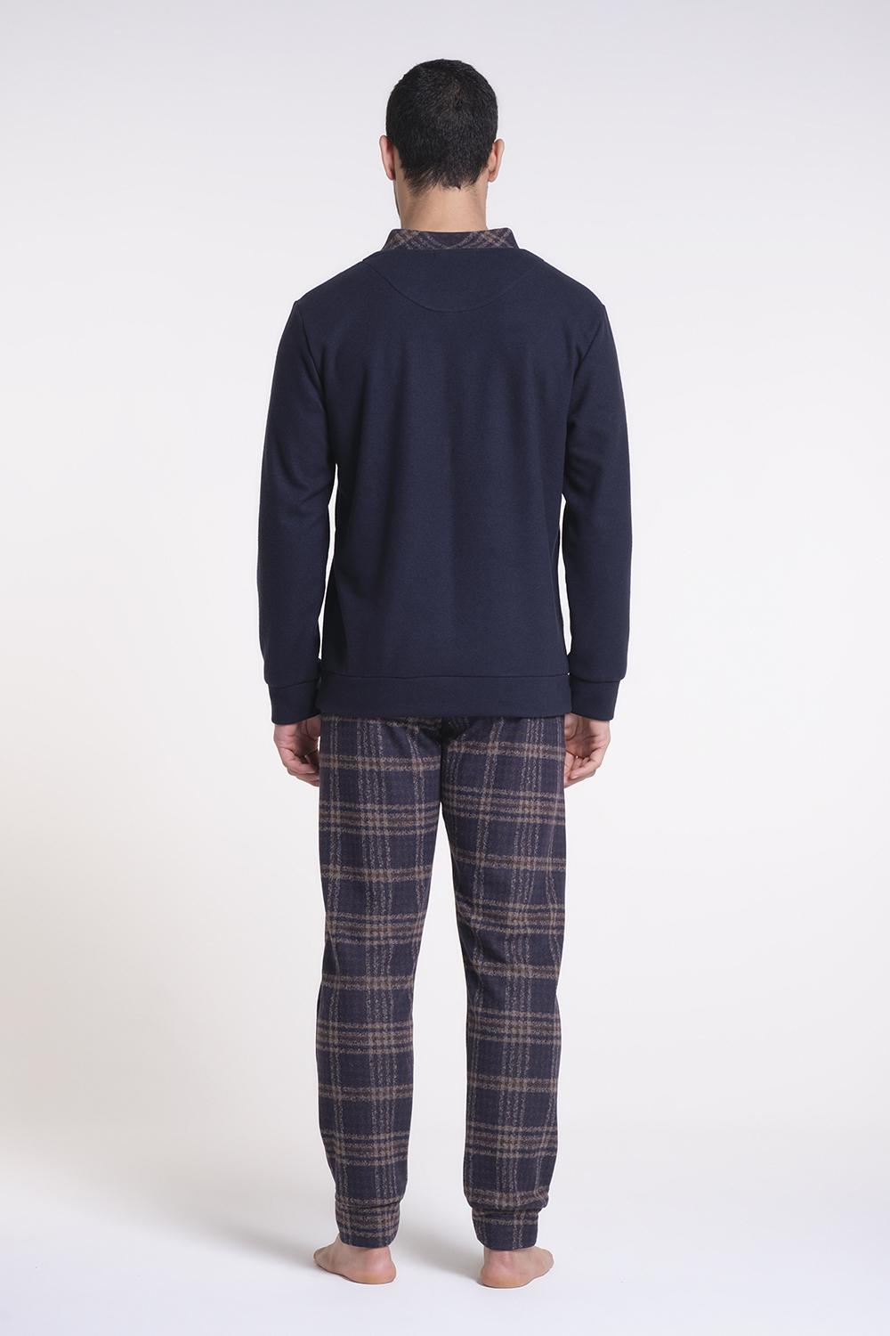 Verdiani Pigiama Punto Milano Jacquard Sconto