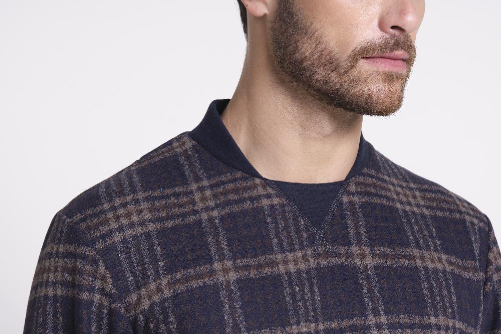 Verdiani Pigiama Punto Milano Jacquard 2025
