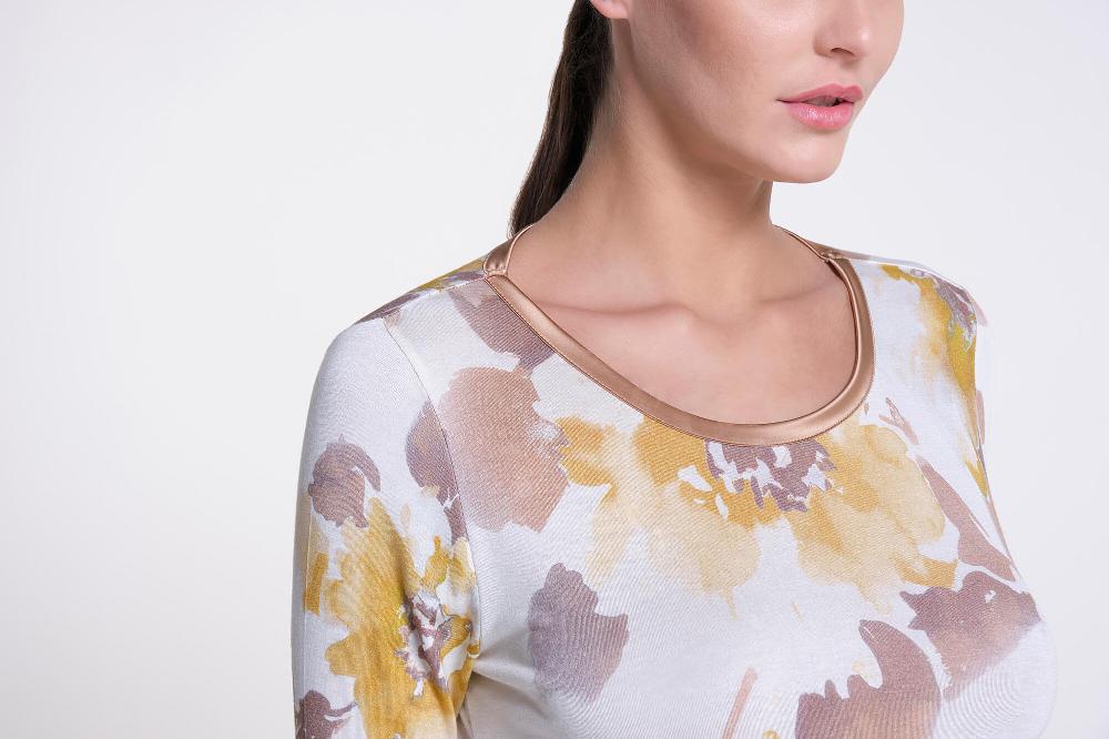 Verdiani Camicia Stampa Jersey Pezzi Unici