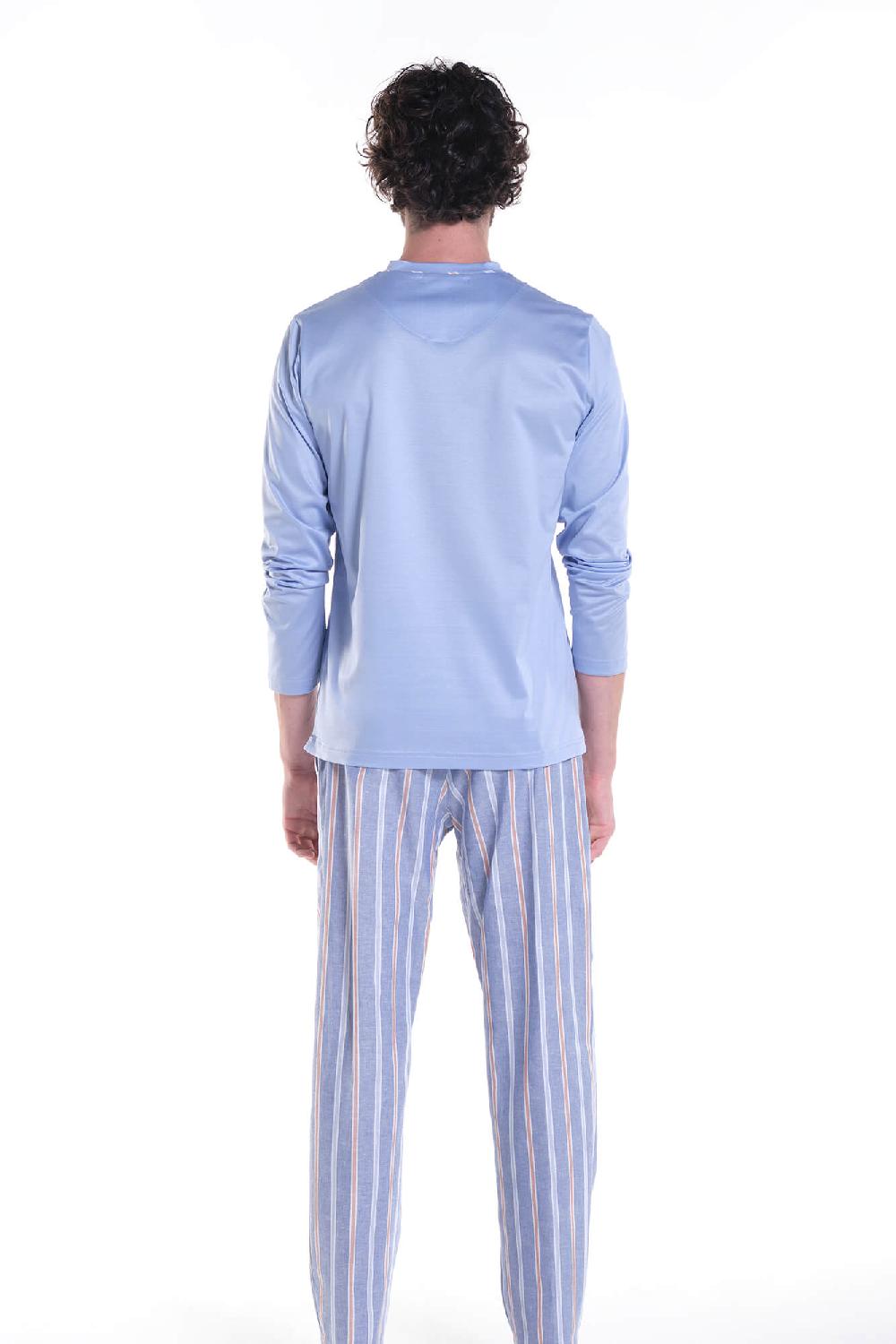Verdiani Pigiama Jersey Cotone Mako’ + Navetta Riga Italy