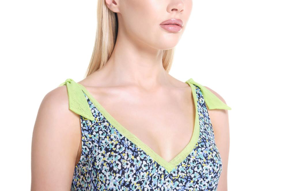 Verdiani Sottoveste Viscosa Floreale Shopping Online