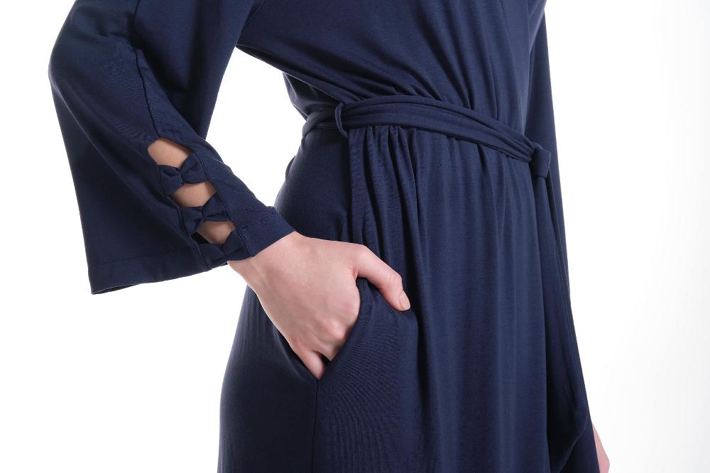 Verdiani Vestaglia Modal Tencel In Vendita