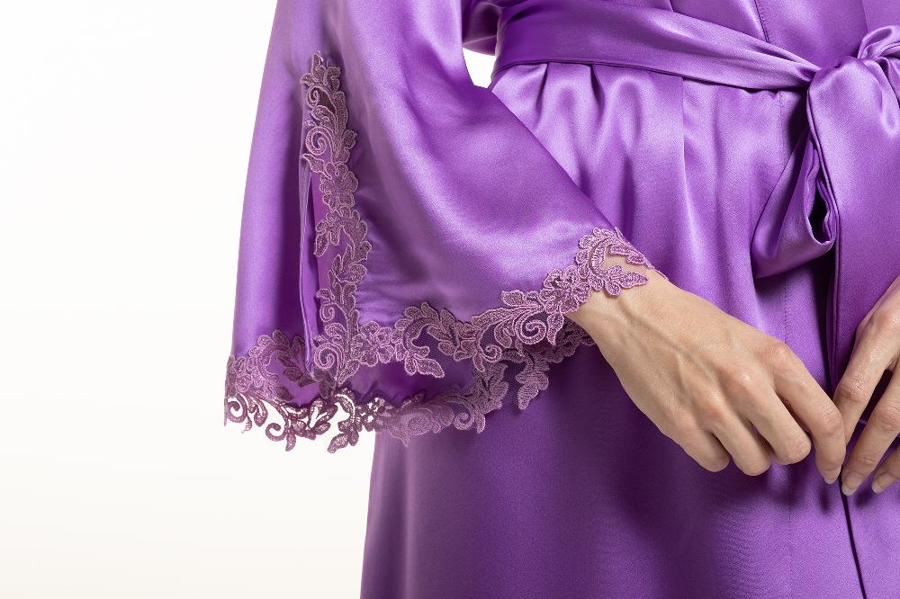 Verdiani Kimono Pura Seta Presa