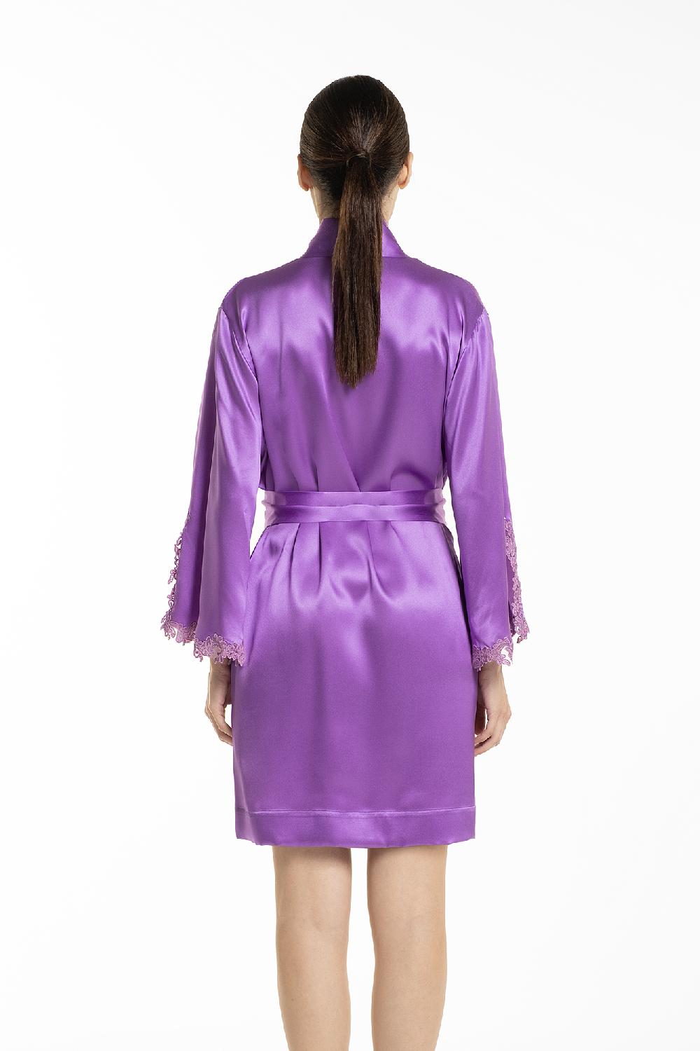 Verdiani Kimono Pura Seta Presa