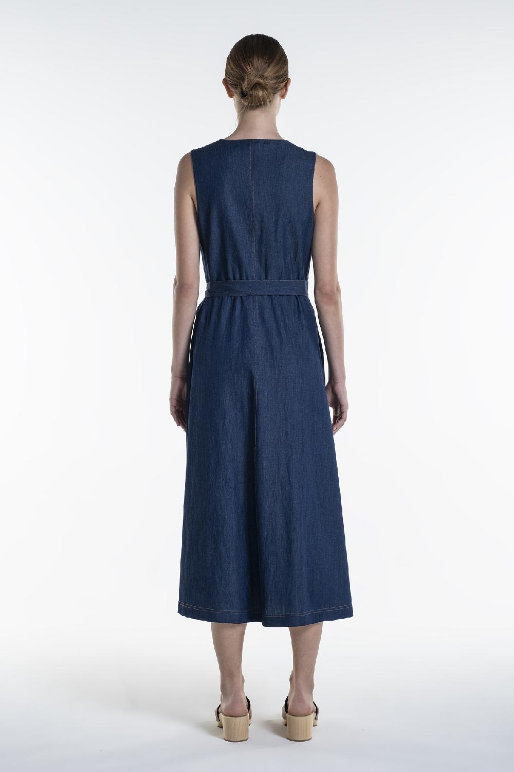 Verdiani Abito Denim Saldi Di Fabbrica