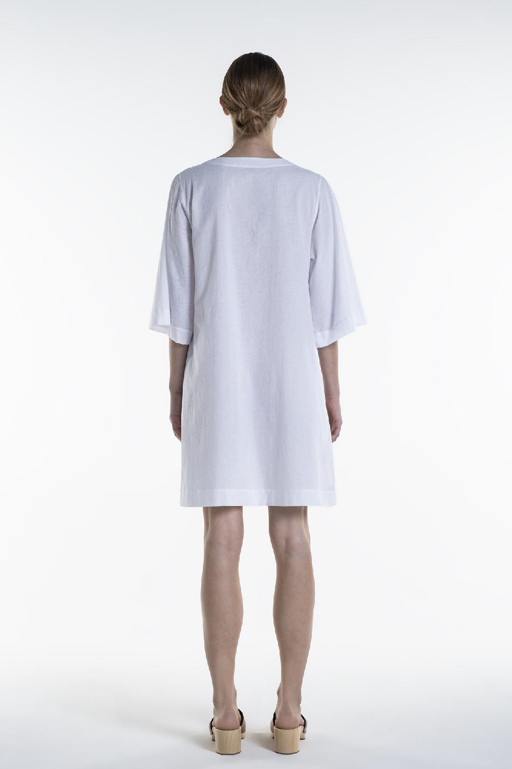 Verdiani Abito Cotone Jacquard In Saldo