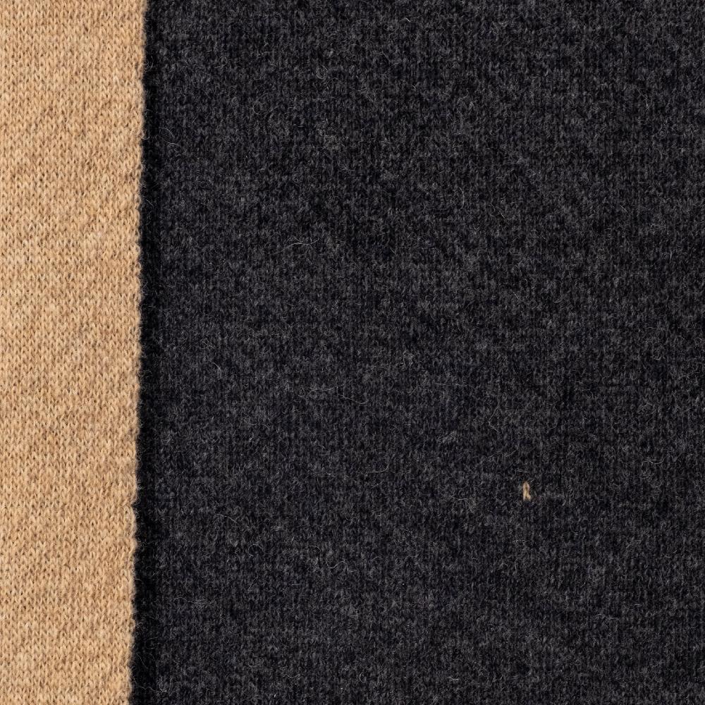 Verdiani Poncho Double Misto Lana In Linea