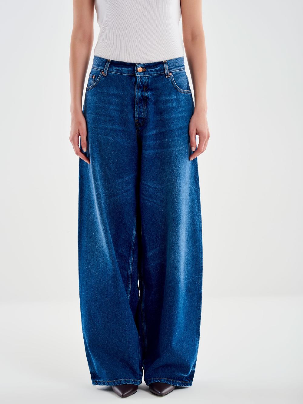 Vicolo Jeans Janet Ampio Blu Vendite Flash