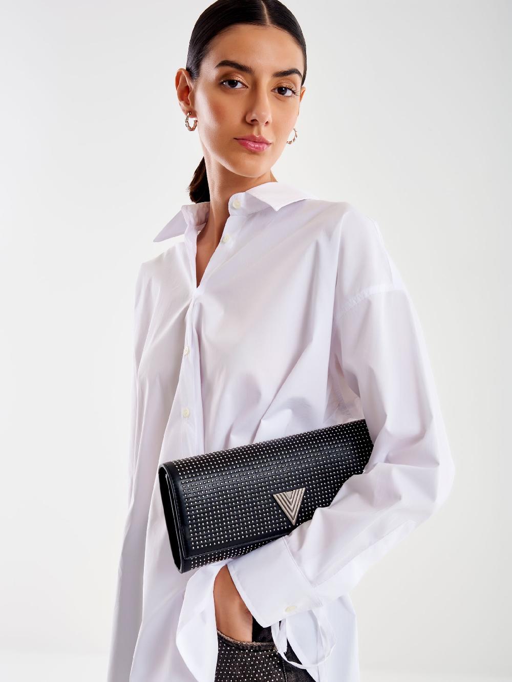 Vicolo Borsa Rock Nero Pezzi Unici