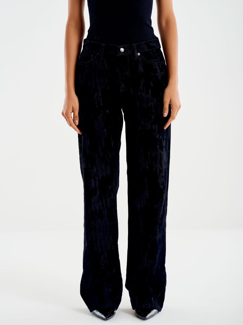 Vicolo Jeans Icon Alex Floccato Nero Acquista Ora