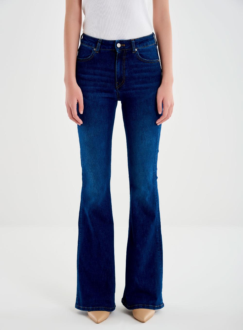 Vicolo Icon Jeans Gisele Flare Blu Novità