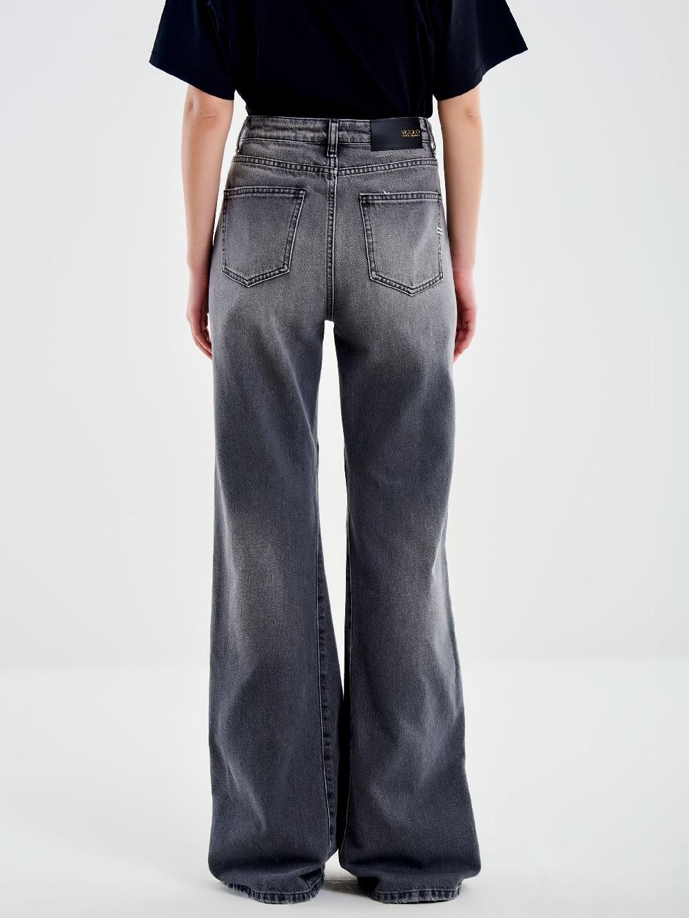 Vicolo Jeans Flare Beth Grigio Grigio 2025