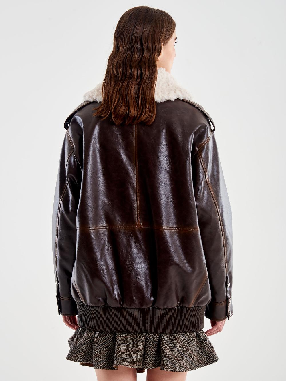 Vicolo Bomber Oversized Ecopelle – Vicolo I Più Venduti