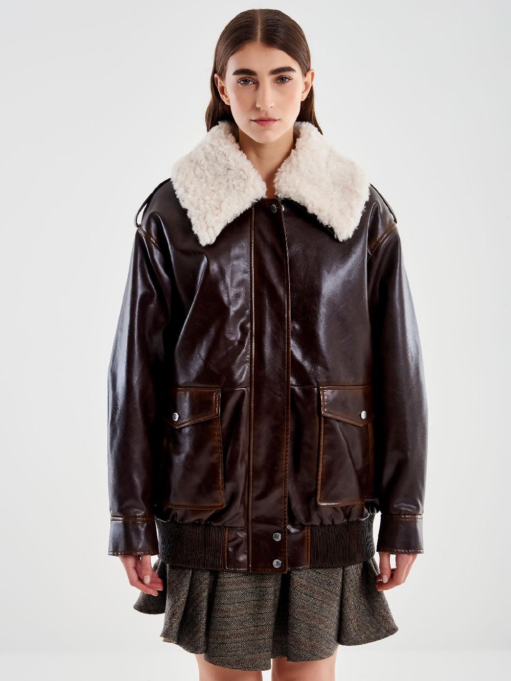 Vicolo Bomber Oversized Ecopelle – Vicolo I Più Venduti