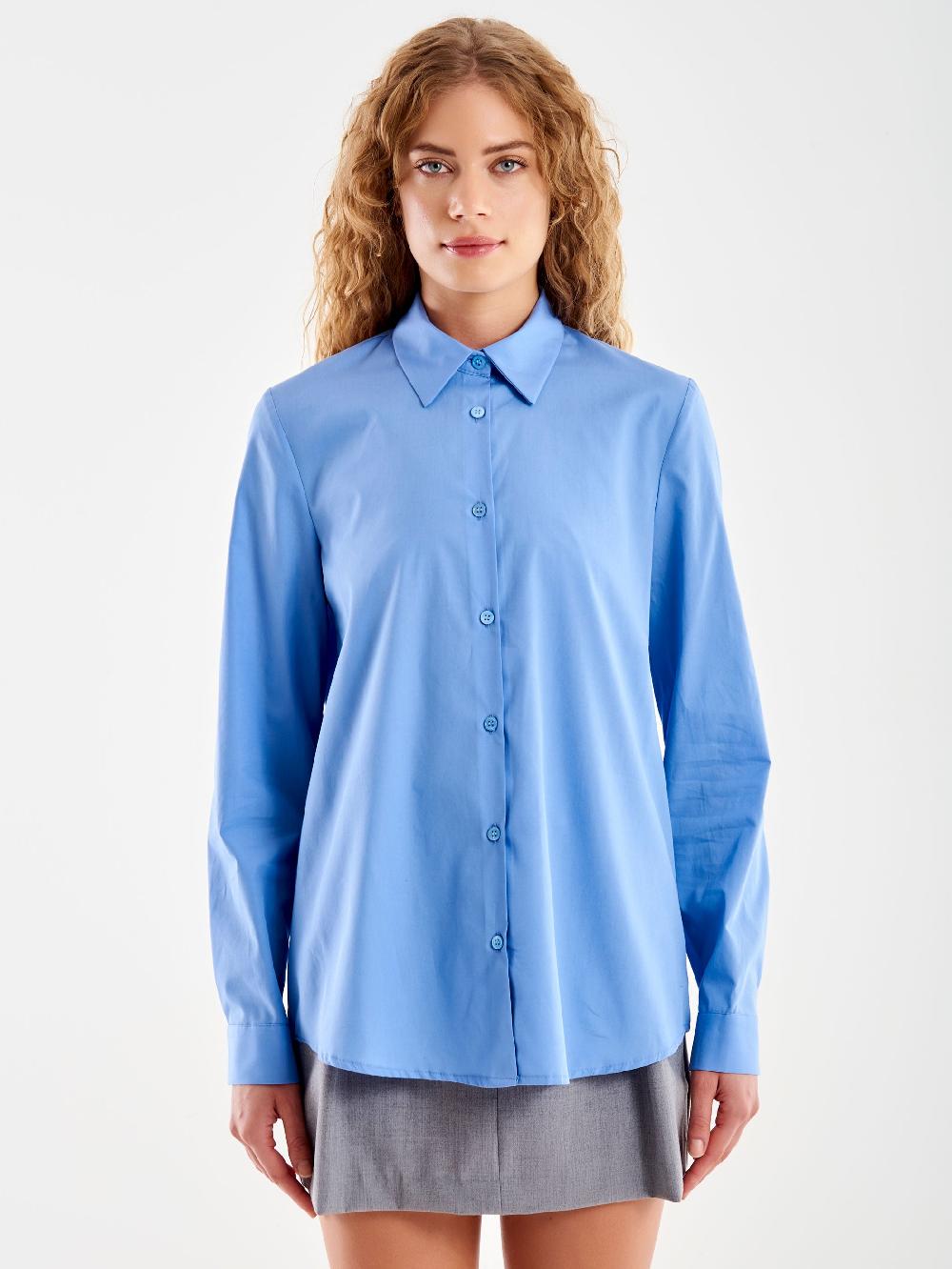 Vicolo Camicia Basic Azzurro Promozione
