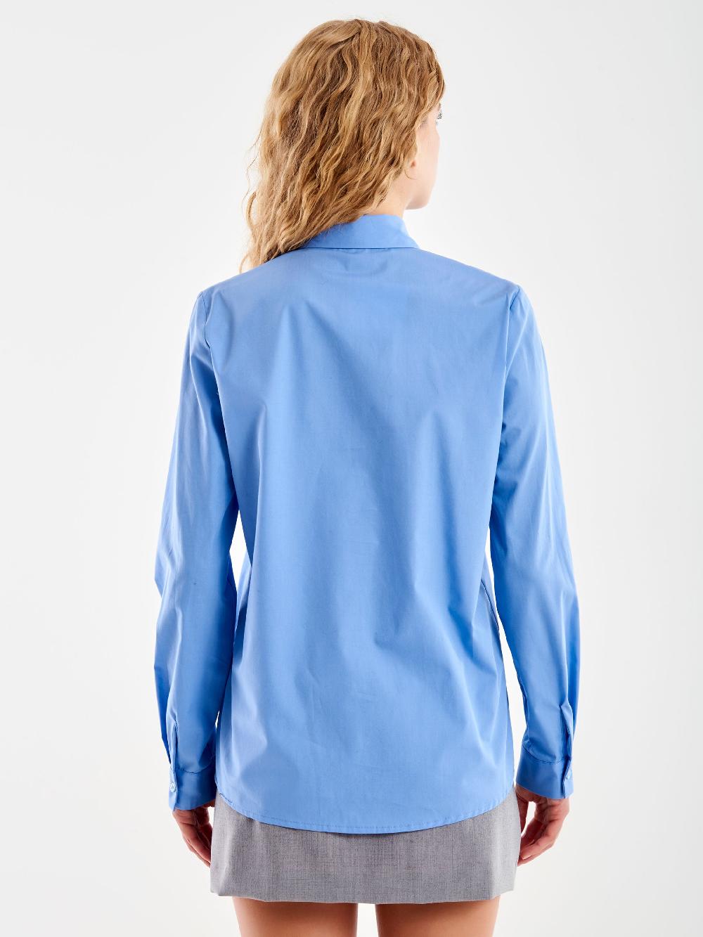 Vicolo Camicia Basic Azzurro Promozione